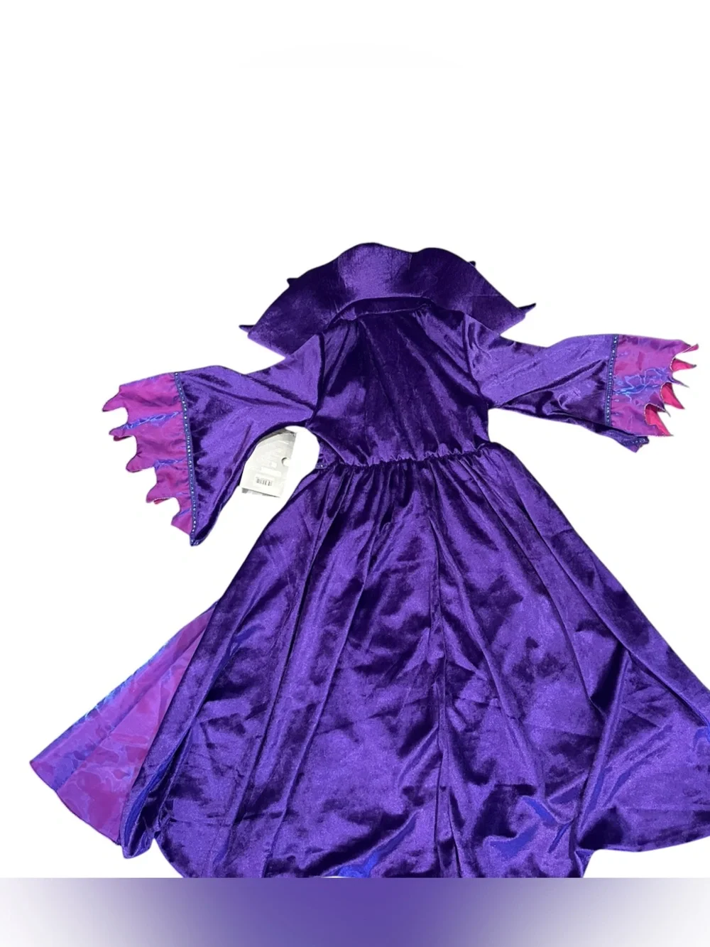 Disney Maleficent Costume Sleeping Beauty Halloween Purple Dress Villain 5/6